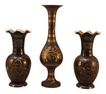 /vintage+brass+vases+from+india