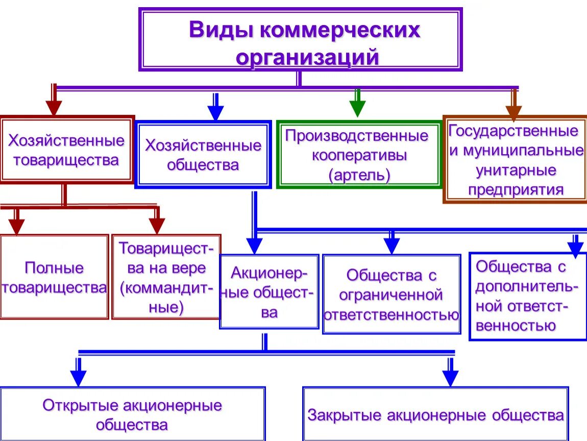 Формы предприятий ЕГЭ Обществознание. Виды коммерческих организаций хозяйственные товарищества. Организационно-правовые формы предпринимательства 11 класс. Организационно-правовые формы предприятий таблица ЕГЭ.