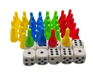 Кубики фишки для настольных игр