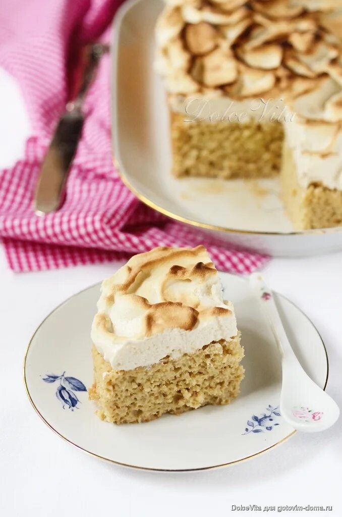 Латино-американский торт "Три молока" (Torta Tres Leches) : Торты, пирожные
