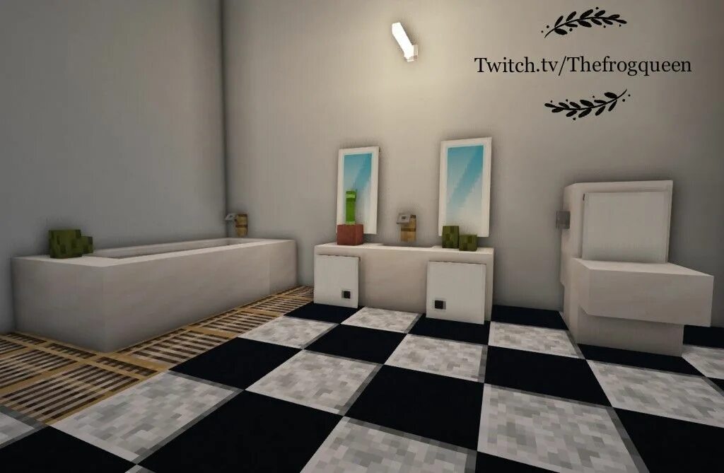 Интерьер майнкрафт ванная. Декор для комнаты в майнкрафте. Туалет майнкрафт. Лот в майнкрафт. Ванна в майнкрафте.