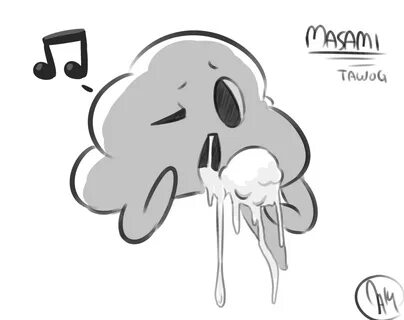 The Amazing Blog of Fanart: somescrub: Doodle of Masami eating ice.