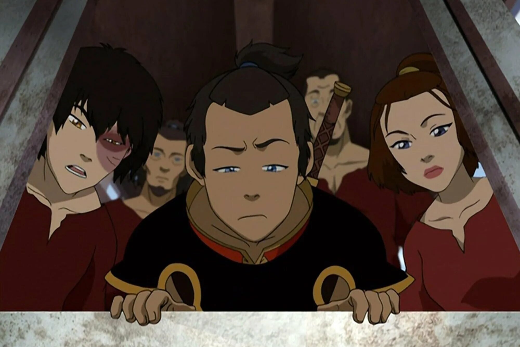 Катара арт современная. Avatar the last airbender poster. Avatar book 3. Зуко и суюки. Avatar book 3.