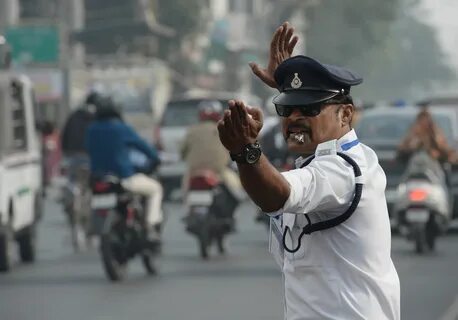 Traffic policeman