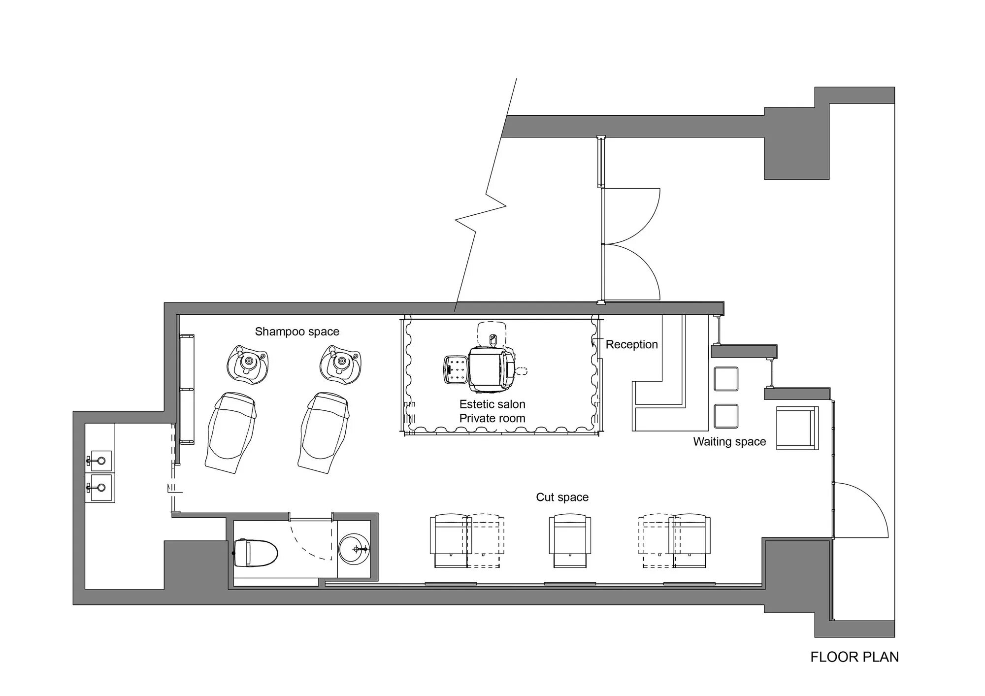 interior design children сenter and сoworking :: Behance