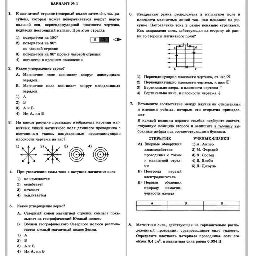 Тест по физике 8 класс магниты. Кр по физике 8 класс перышкин магнитные явления. Контрольные работы по физике 8 класс по 4 варианта. Кр по физике 8 класс электромагнитные явления. Кр по физике 8 класс электромагнитные явления с ответами перышкин.