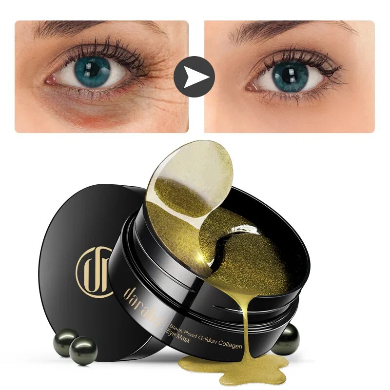 Маска под глаза от темных. Black pearl repair eye mask патчи. черные гелевые патчи для глаз. гиалуроновые накладки под глаза. патчи от синяков под глазами корейские.