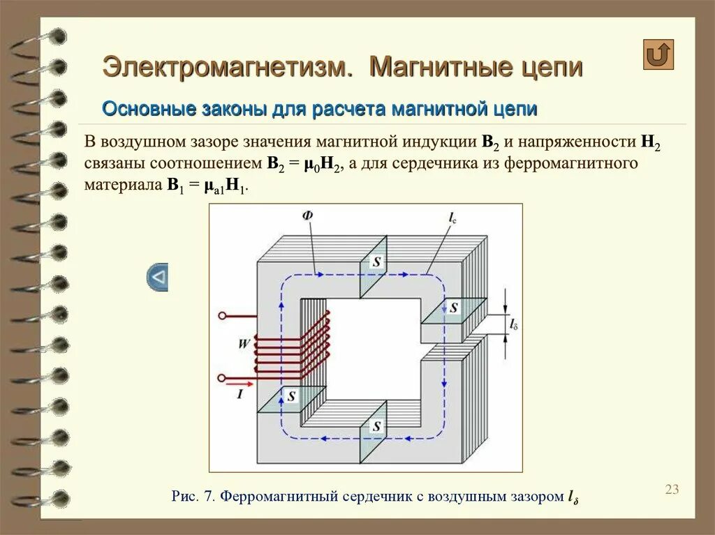 Формула расчёта сердечника электромагнита. Магнитное поле в зазоре сердечника электромагнита. Воздушный зазор в магнитопроводе. Магнитное сопротивление ферромагнитного сердечника. Сердечник магнитного трансформатора