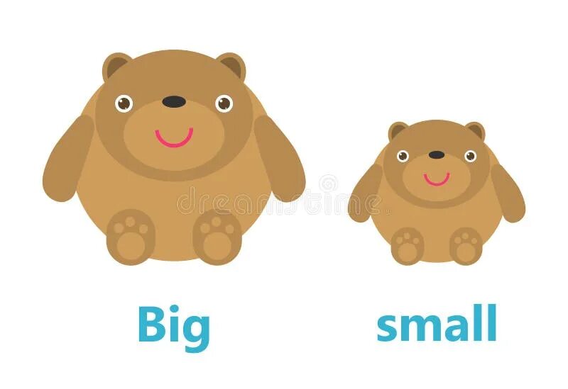 Big small для детей. Карточки большой маленький английский. Big small для детей. I ve been big and small. I ve been big and small.