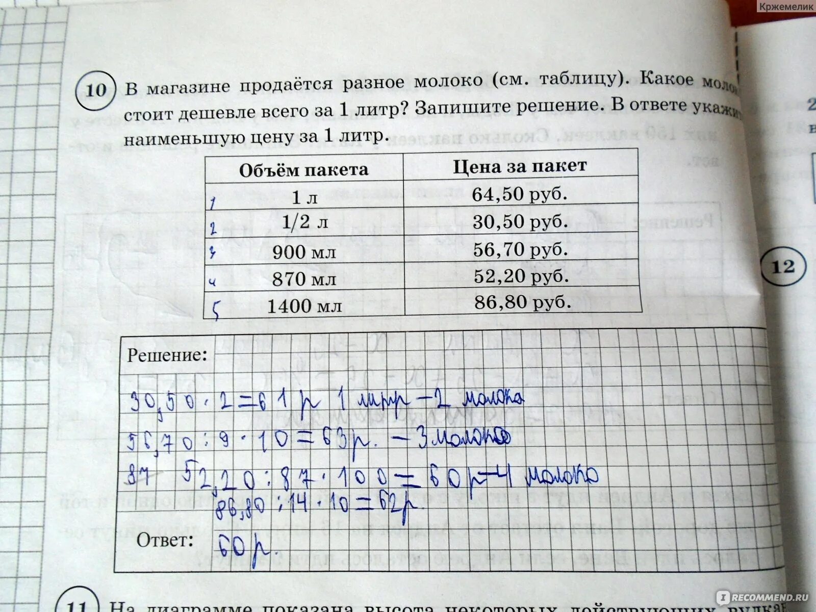 В магазине продаётся Разное молоко см таблицу. Г И Вольфсон ВПР по математике 4 класс 4 вариант 5 задание. ВПР 4 класс математика 5 вариант Ященко. ВПР по математике 5 класс Ященко.