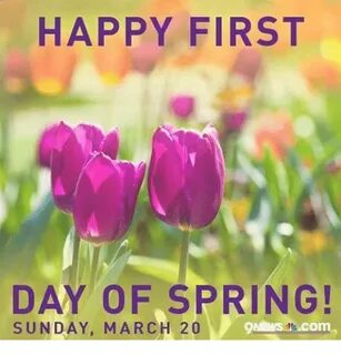 Spring has begun