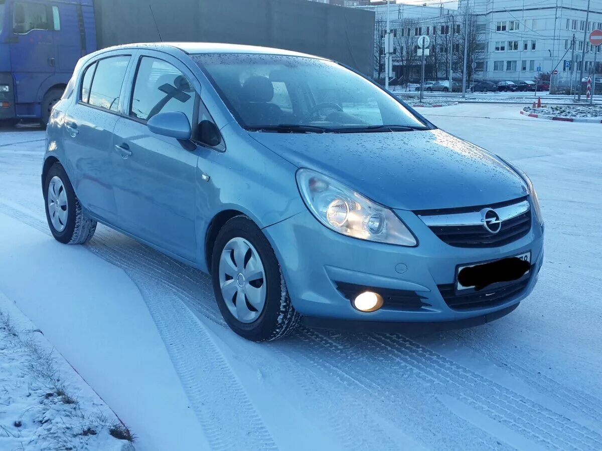 Opel corsa 2008 год