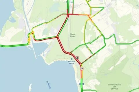 Пробки бердск