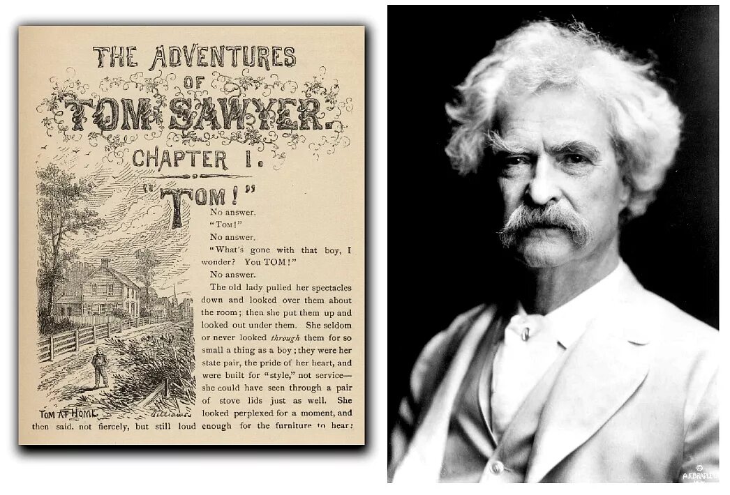 Mark twain wrote the adventures of huckleberry. Произведения марка Твена.