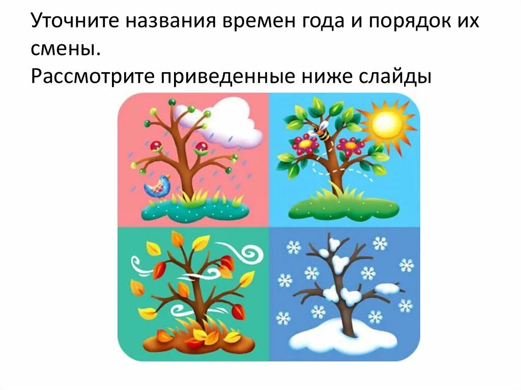 How many seasons change