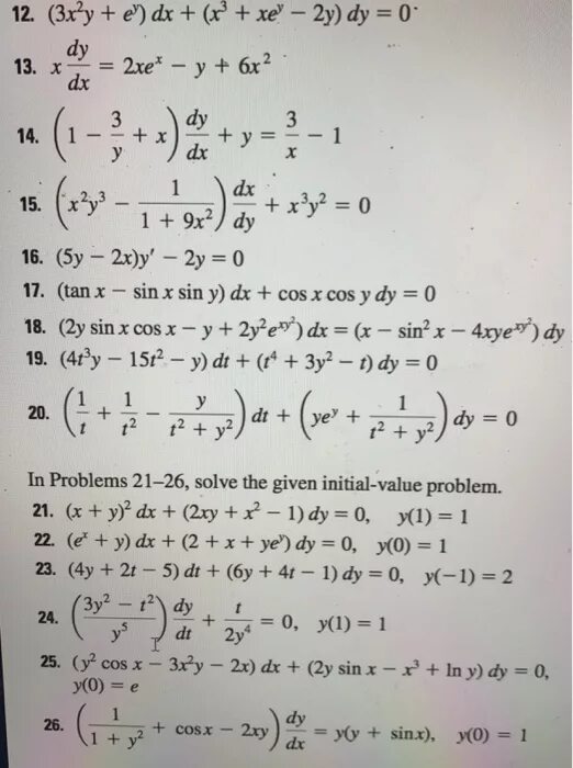 Решение дифференциальных уравнений y'+2xy = xe^(-x^2). Y′=xe2y. Y=xe^-x^2. XY'=Y-xe^(y/x). Решение уравнения 4y 4y y 0