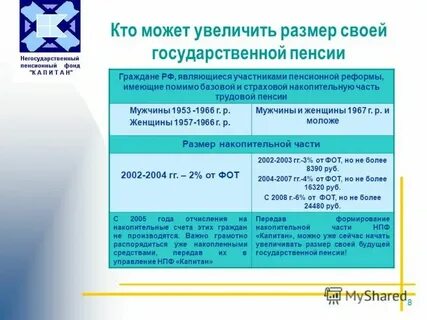 Какие пенсии считаются накопительными