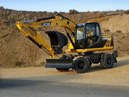 Аренда колесного экскаватора jcb