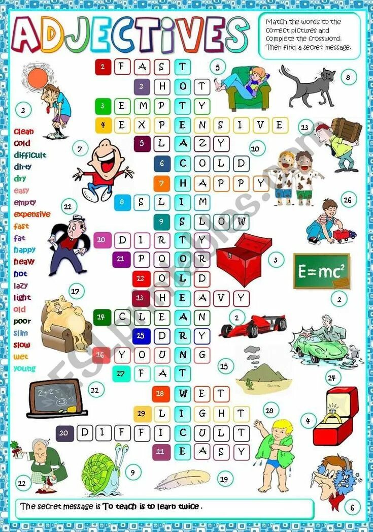 Crossword на английском. Кроссворд на английском. Кроссворд на английском adjectives. Сканворд на англ. Crossword for kids