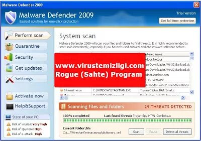 Files malware. Files malware