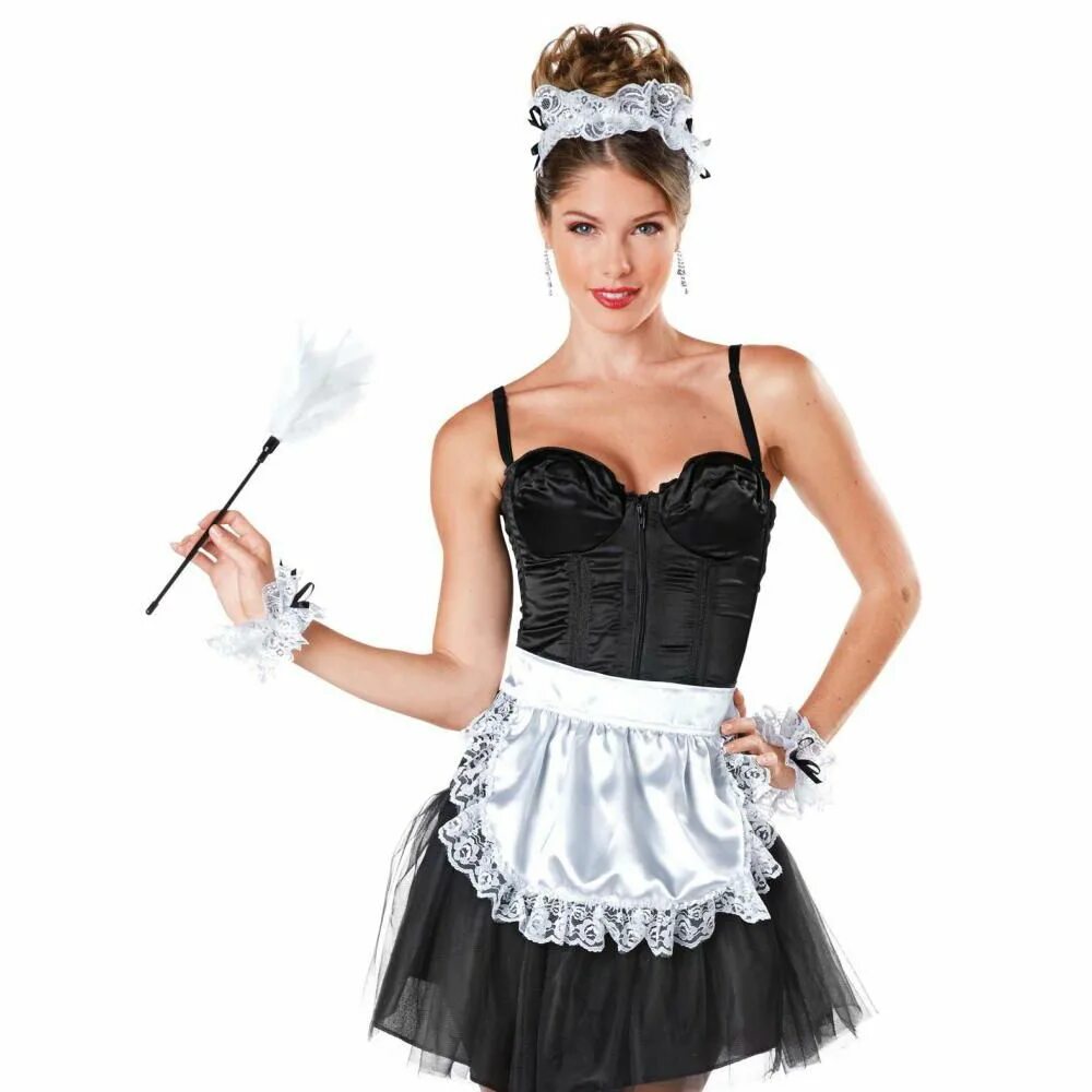 French maid. Костюм French Maid Costume. Костюм горничной для ролевых игр. Костюм французской горничной для ролевых игр.