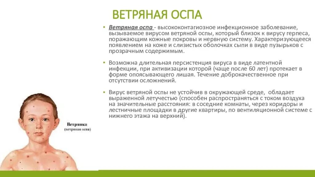 Ветряная оспа - формы, симптомы, первая помощь: как выглядит, с чего начинается 