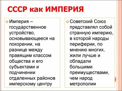 Отличия империи
