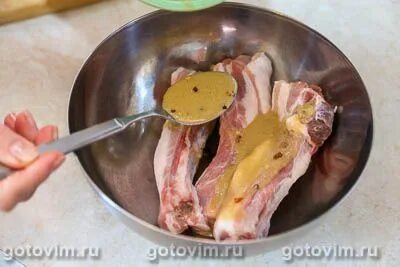 Маринад мясо в горчице