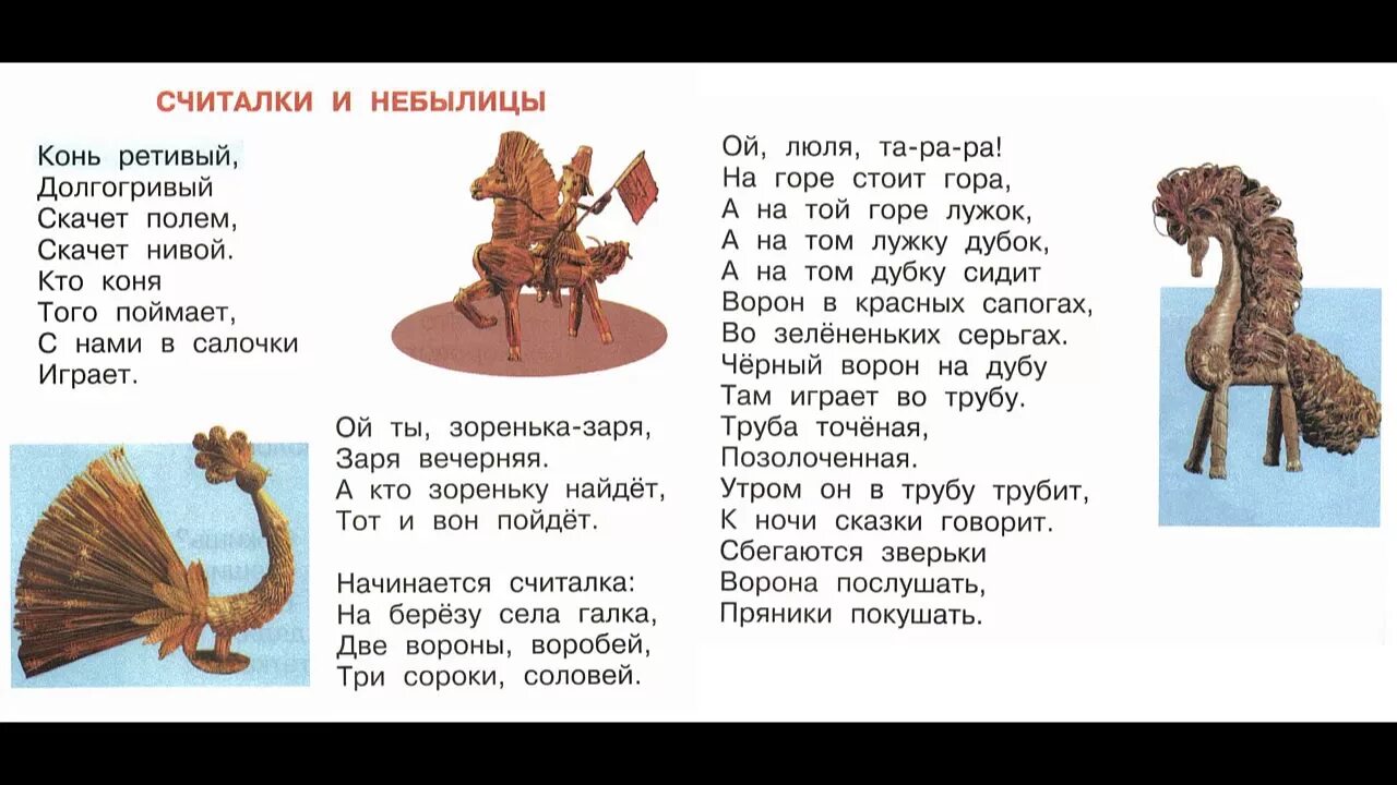 Конь части слова. Считалки и небылицы 2 класс литературное чтение. Считалки 2 класс литературное чтение. Считалки и небылицы 2 класс. Придумать небылицу 2 класс.