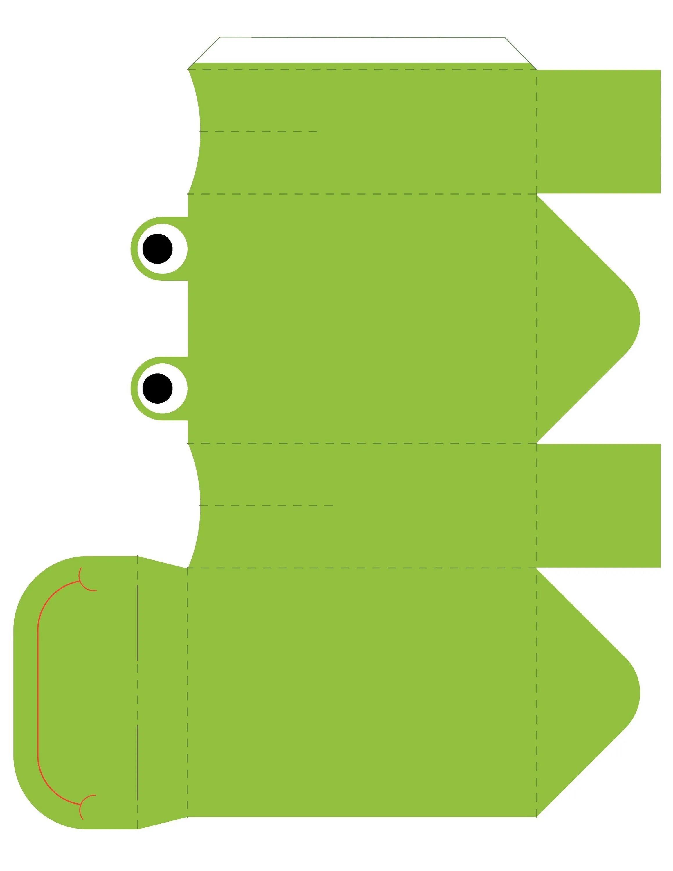 Лягушка из бумаги склеить. Лягушка в коробке. Лягушонок из картона. Развертки для склеивания для детей. Копилка лягушка из картона.