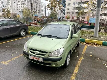 Зеленый хундай
