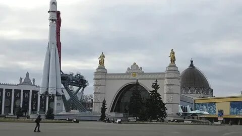 Вднх в москве в марте