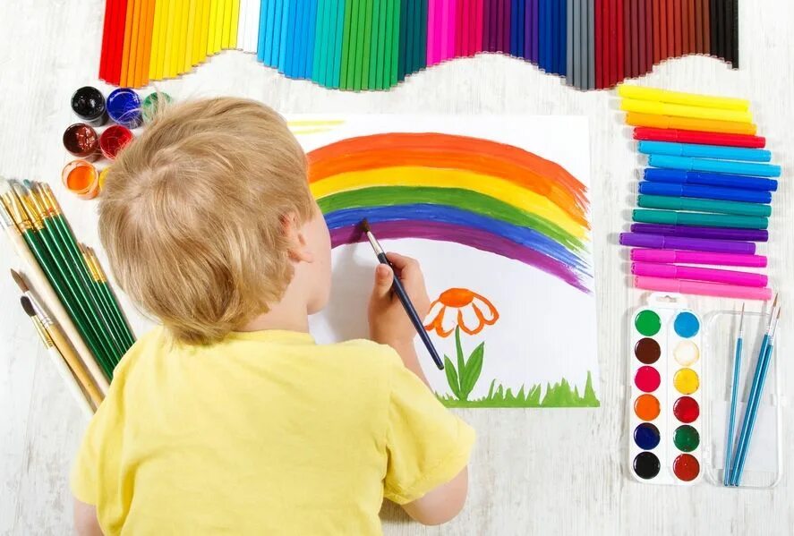 Kid paint. Дети творчество. Рисование для детей. Творческое рисование. Рисование для дошкольников.
