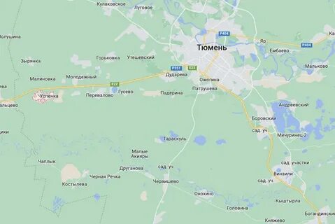 Успенка расстояние