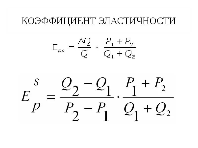 Эластичный коэффициент. Коэффициент эластичности предложения формула. Коэффициент ценовой эластичности предложения формула. Эластичность предложения коэффициенты эластичности. Эластичность предложения формула.