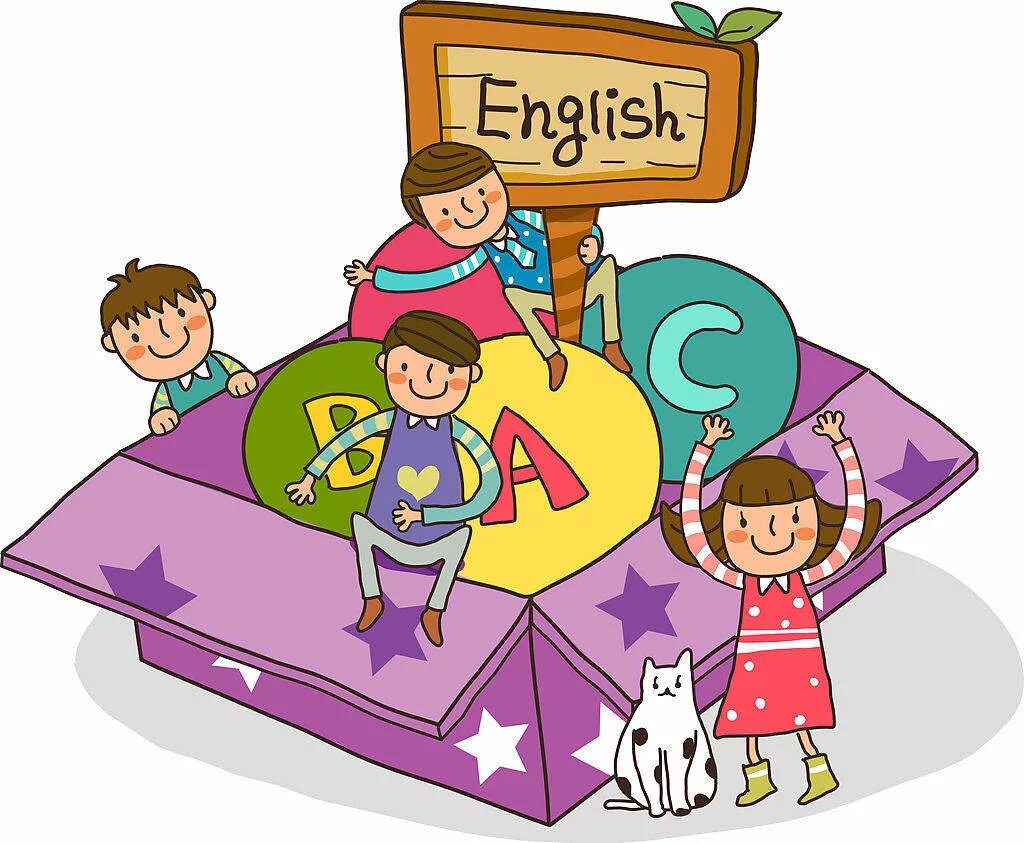Cartoon learn english