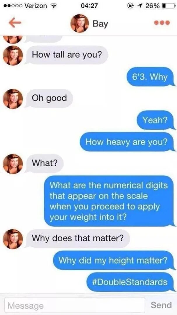 Yeah that how it is. Tinder conversation. ответы на what&#039;s up. что ответить на what&#039;s up. how tall are you.