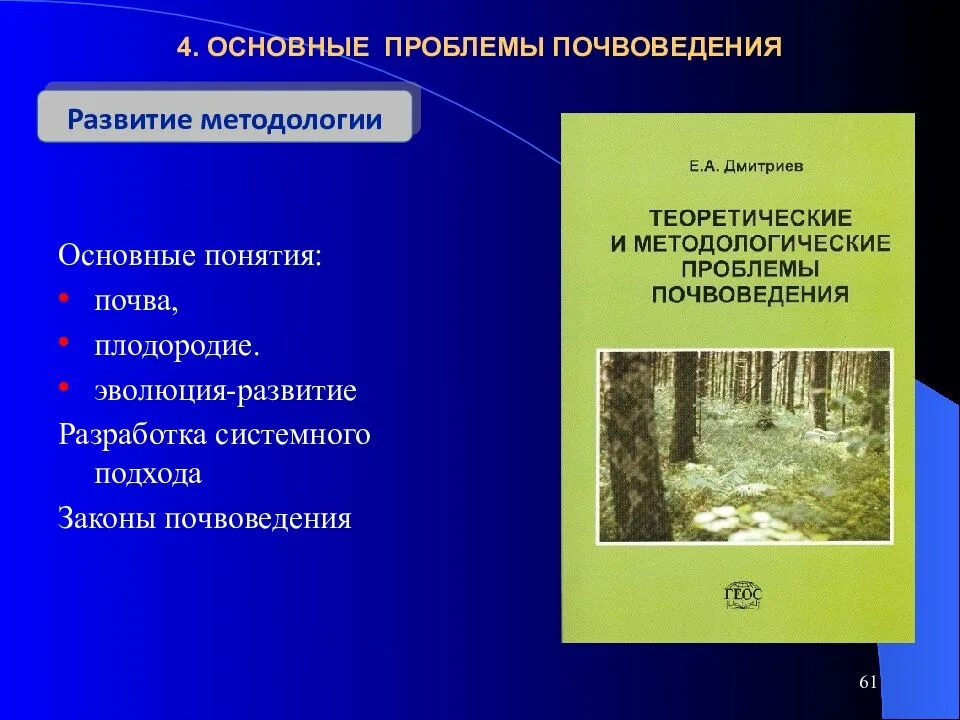 Понятие о почвоведении