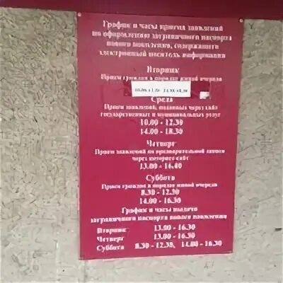 Коды подразделений оуфмс по московской области