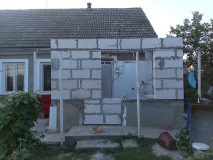 Построить пристройку к дому из пеноблоков