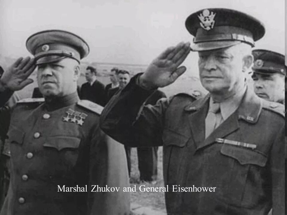 Генералы союзников. Жуков и эйзенхауэр. дуайт дэвид эйзенхауэр и жуков. дуайт эйзенхауэр и жуков. командующий войсками союзников генерал эйзенхауэр о маршале жукове.