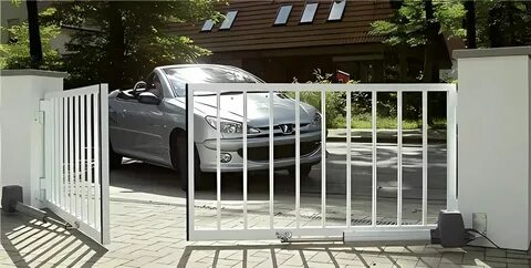 Автоматические ворота с дистанционным