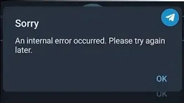 Sorry an internal error. Sorry an internal error