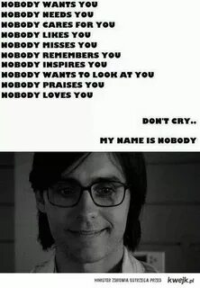 Need nobody but you