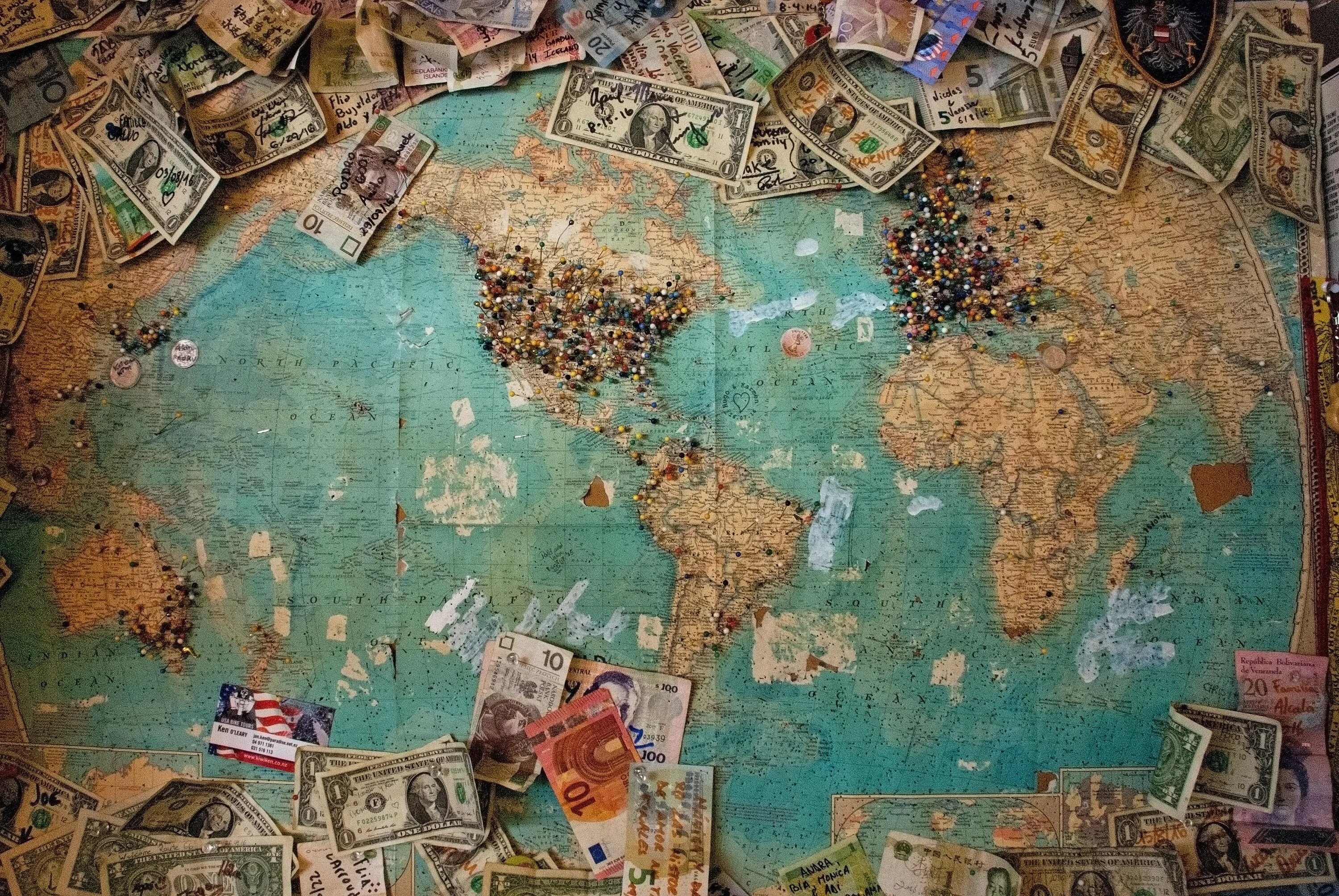 The world is money