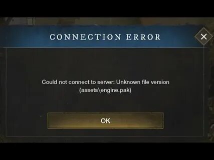 Connection failure