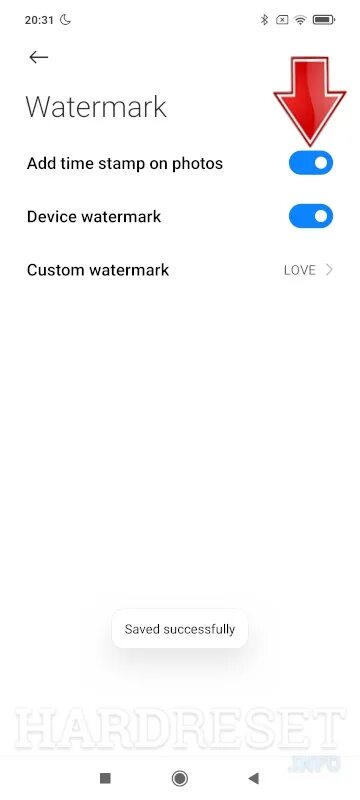 Add timestamp