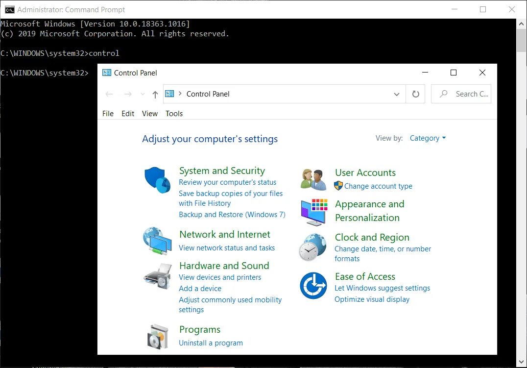 Панель управления cmd. Windows vista command prompt. панель управления виндовс 10. панель управления с доступом. андроид 10 панель управления.