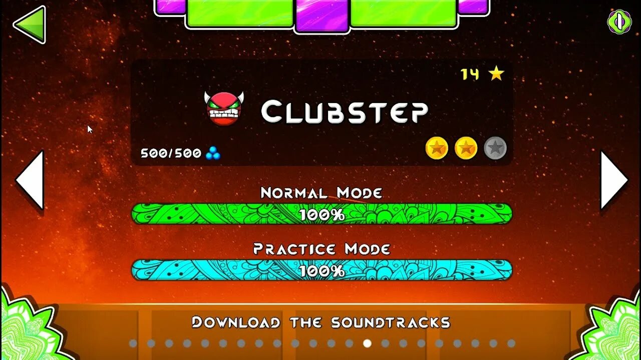 Как скопировать уровень в geometry. Клабстеп геометрия даш 100%. clubstep geometry dash 100. геометрии даш уровень clubstep. клабстеп уровень.