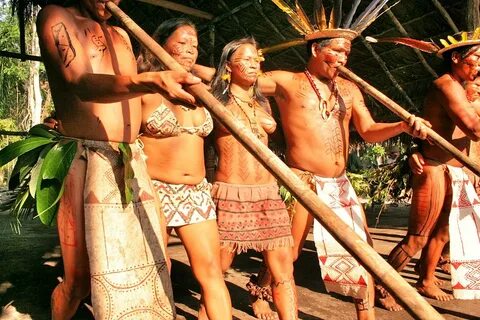 File:AMAZON RAINFOREST NATIVES TUKANO WELCOME DANCE - panoramio.jpg - Wikim...